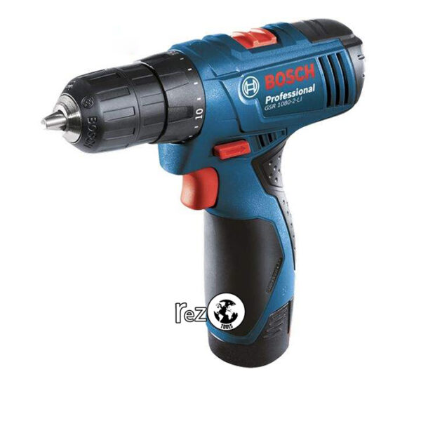 دریل پیچ گوشتی شارژی بوش مدل GSR 1080-2-LI